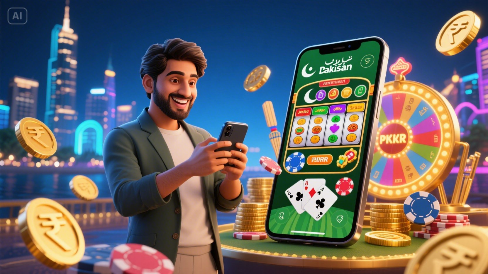 One CasinoJoin Pakistan’s best casino today and enjoy a 200% first deposit offer! Play games, spin reels, and cash out your winnings instantly via JazzCash or Easypaisa.