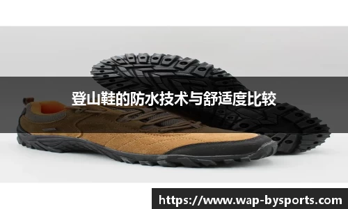 登山鞋的防水技术与舒适度比较